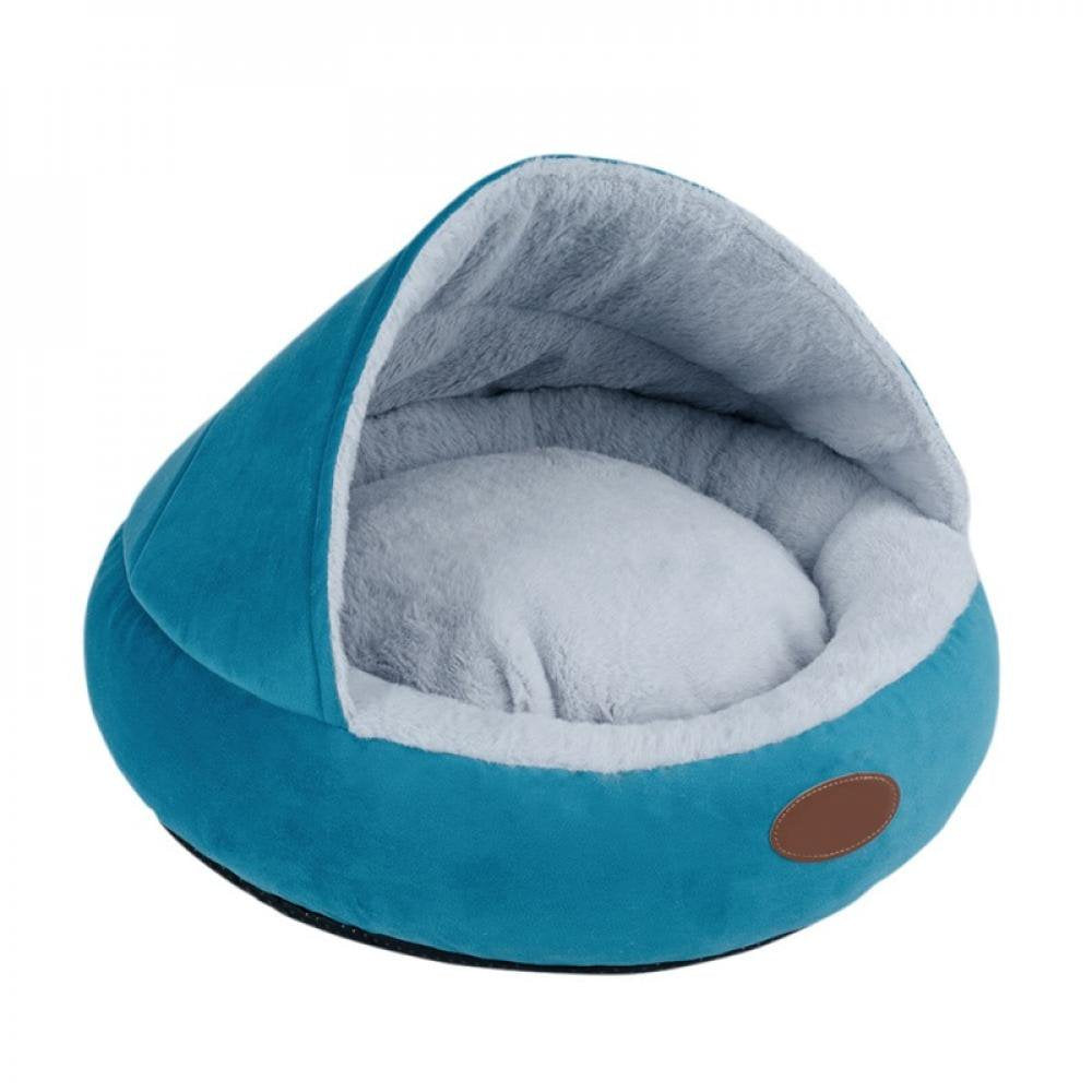 Oaktree Warm Dog Cat Bed Universal Fleece Small Dog House Pet Tent Cave Bed Washable Pet Small Dog Sleeping Bed House Pet Products Animals & Pet Supplies > Pet Supplies > Dog Supplies > Dog Houses LX2995ZS   