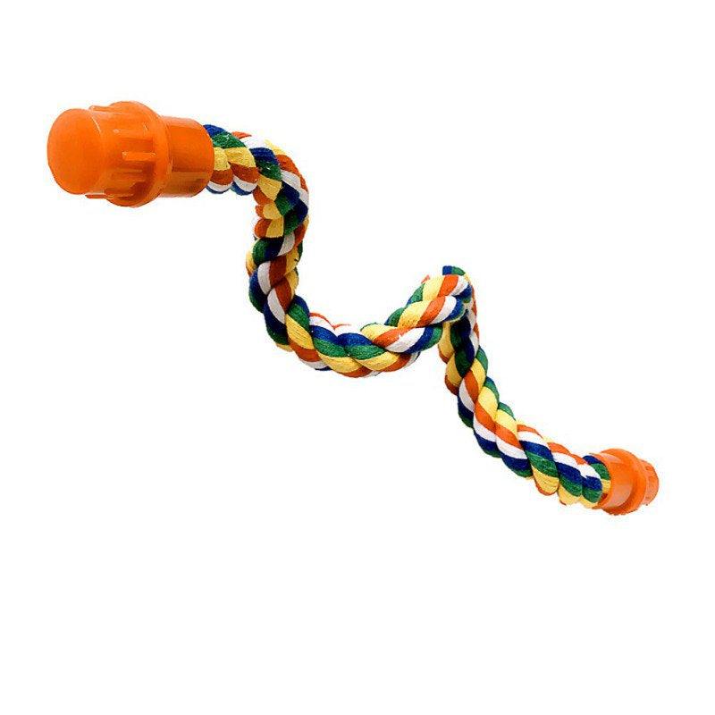 Parrot Cotton Rope Stand Perch Bird Climbing Rope Claw Grinding Toy Cage Accessories Bird Cage Accessories Animals & Pet Supplies > Pet Supplies > Bird Supplies > Bird Cage Accessories Ardorlove   