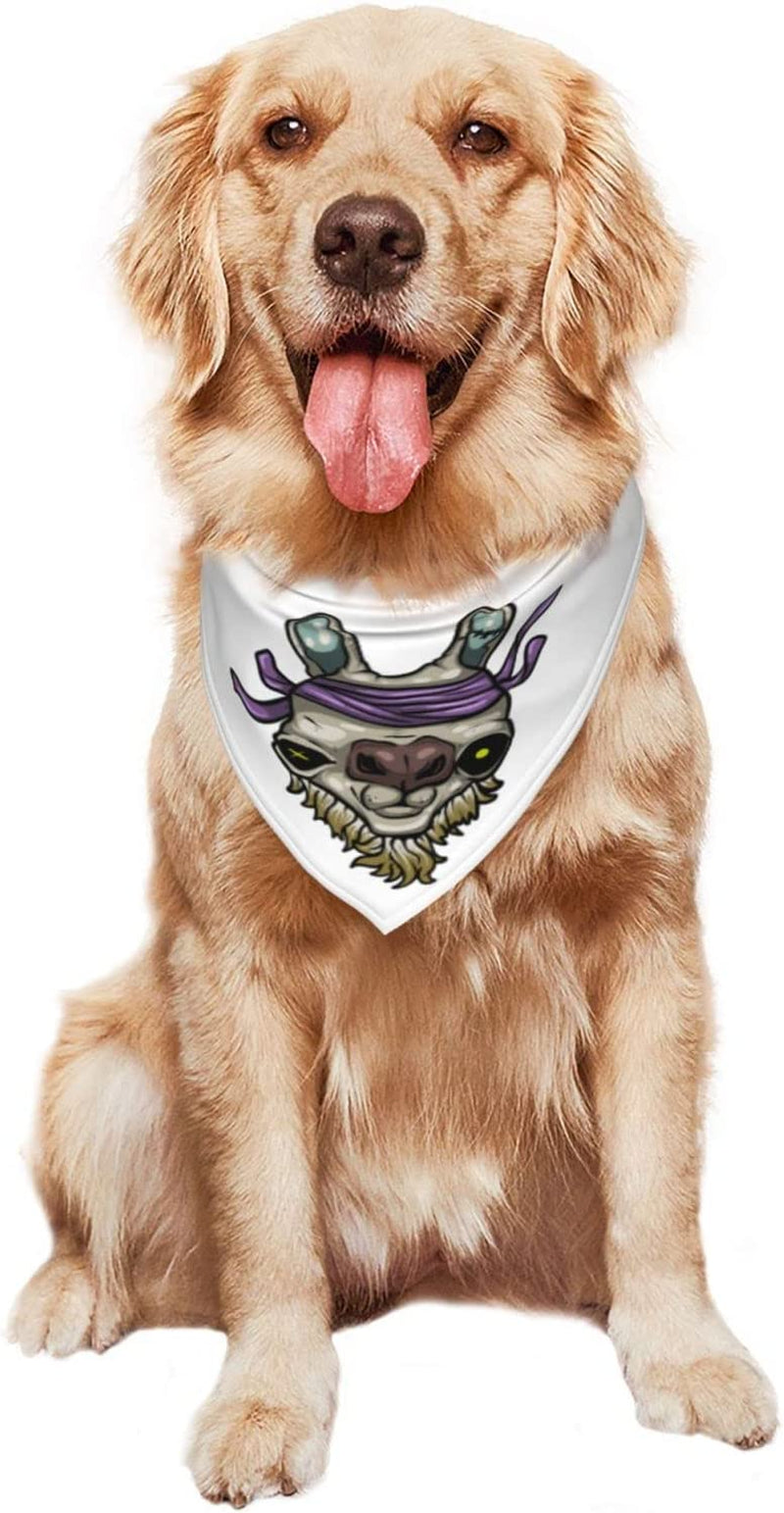 Bandage Monster Pet Dog and Cat Decorative Triangle Scarf,Dog Bandana,Breathable and Stain Resistant. Animals & Pet Supplies > Pet Supplies > Dog Supplies > Dog Apparel ZALTAS   