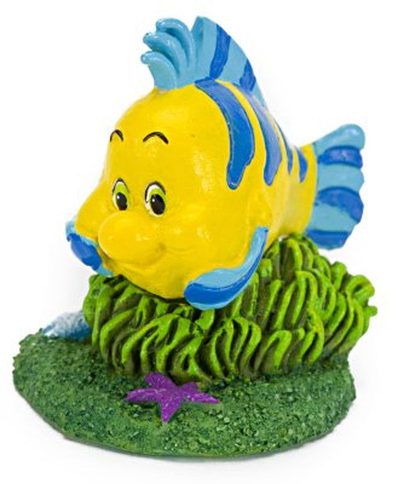 Penn-Plax Little Mermaid Aquarium Ornament – Flounder – Mini Resin Animals & Pet Supplies > Pet Supplies > Fish Supplies > Aquarium Decor Penn-Plax   