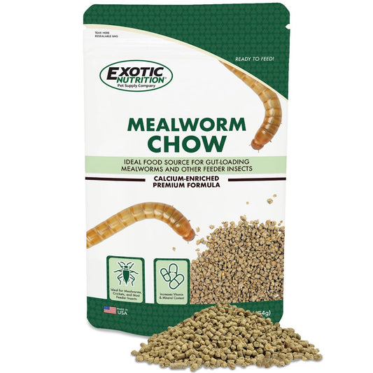 Exotic Nutrition Mealworm Chow 1 Lb. Animals & Pet Supplies > Pet Supplies > Small Animal Supplies > Small Animal Food Exotic Nutrition   