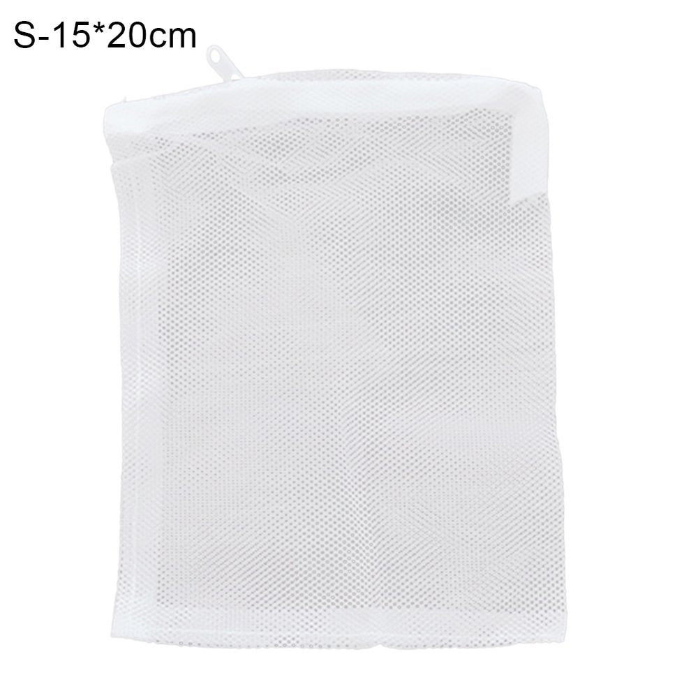 Ruijy Aquarium Filter Mesh Net Bag Fish Tank Pond Filtration Media Zippered Pouch Animals & Pet Supplies > Pet Supplies > Fish Supplies > Aquarium Fish Nets RuiJY   