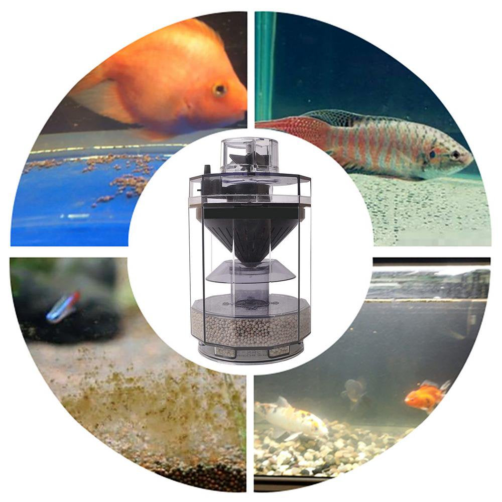 Fish Tank Poop Filter Aquarium Automatic Fish Waste Suction Colle Animals & Pet Supplies > Pet Supplies > Fish Supplies > Aquarium Filters PROKTH   