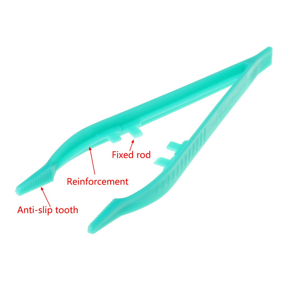 Plastic Reptile Feeding Tweezers Long Handle Feeder Tool for Amphibians Reptiles Animals & Pet Supplies > Pet Supplies > Reptile & Amphibian Supplies > Reptile & Amphibian Food Bydezcon   