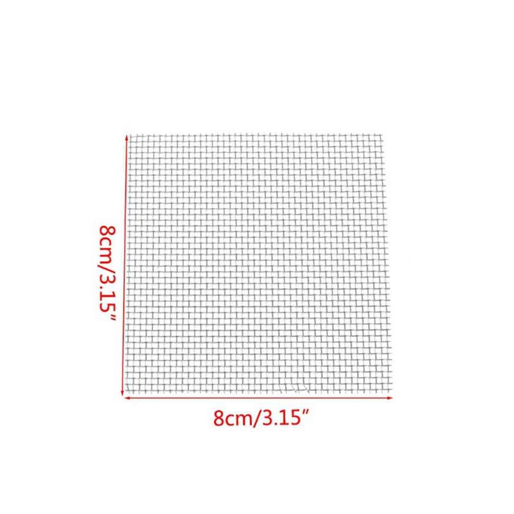 10Pcs Aquarium Stainless Steel Wire Mesh Pad Water Plants Fish Tank Moss Net Mat Decor Aquarium Background Animals & Pet Supplies > Pet Supplies > Fish Supplies > Aquarium Fish Nets wrea   