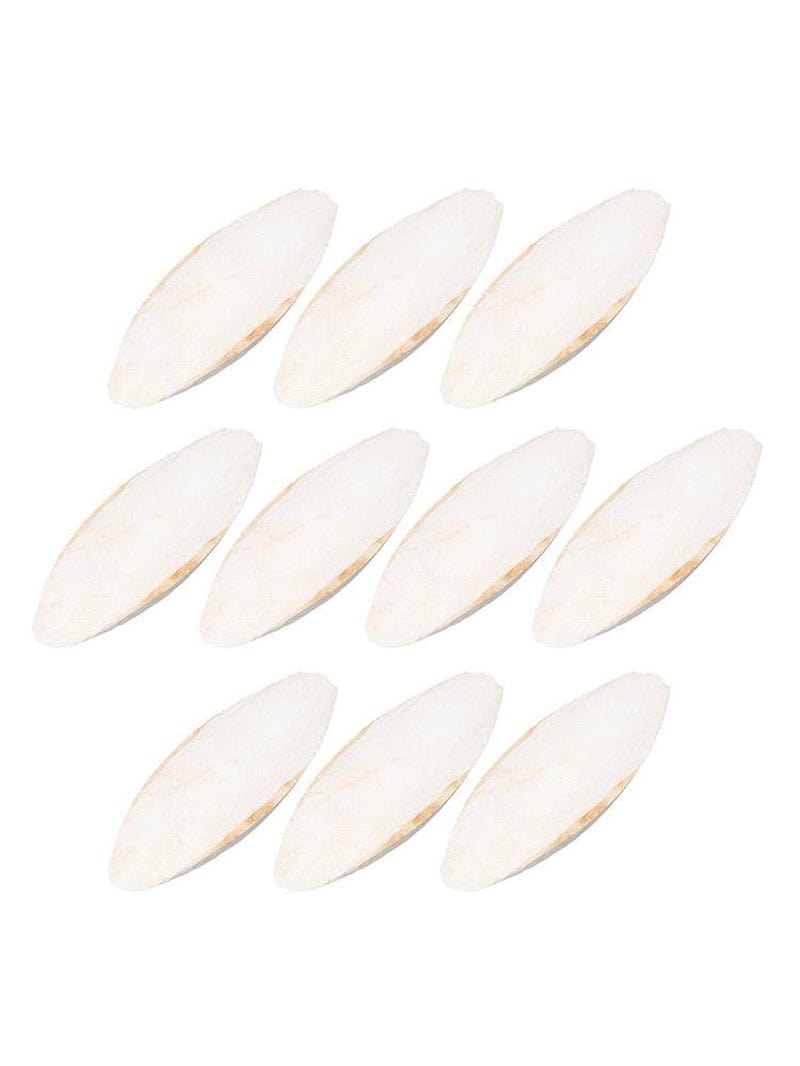 10Pcs Bird Cuttlebone Chew Toy Cuttlefish Bones Parrot Cage Toys Bird Bite Toy for Aquarium Reptile Tortoise Turtle Cockatiel 10Cm Animals & Pet Supplies > Pet Supplies > Bird Supplies > Bird Toys PROKTH   