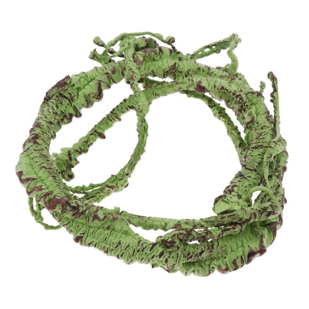 110Cm/43.3'' Long Artificial Ivy Vine for Reptile Amphibian Green Simulation Plants Pet House Decor Jungle Habitat Animals & Pet Supplies > Pet Supplies > Small Animal Supplies > Small Animal Habitat Accessories FITYLE   