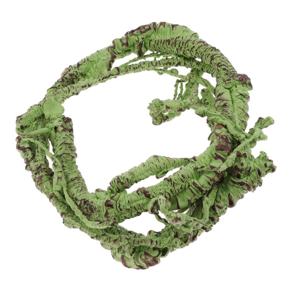 110Cm/43.3'' Long Artificial Ivy Vine for Reptile Amphibian Green Simulation Plants Pet House Decor Jungle Habitat Animals & Pet Supplies > Pet Supplies > Small Animal Supplies > Small Animal Habitat Accessories FITYLE   