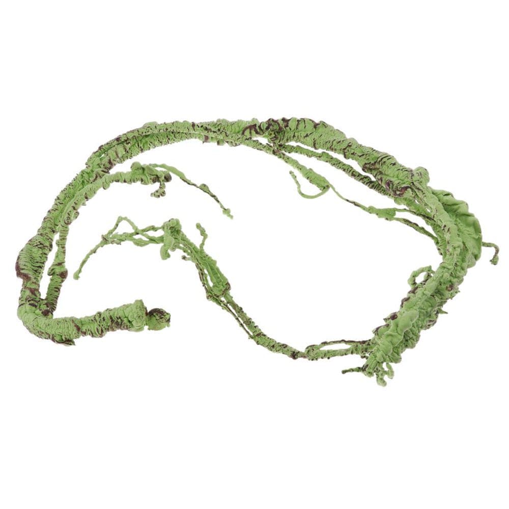 110Cm/43.3'' Long Artificial Ivy Vine for Reptile Amphibian Green Simulation Plants Pet House Decor Jungle Habitat Animals & Pet Supplies > Pet Supplies > Small Animal Supplies > Small Animal Habitat Accessories FITYLE   