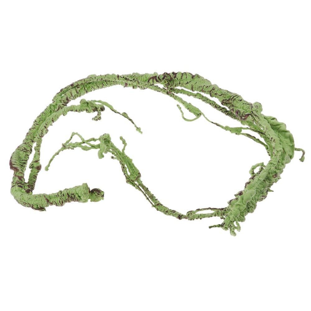 110Cm/43.3'' Long Artificial Ivy Vine for Reptile Amphibian Green Simulation Plants Pet House Decor Jungle Habitat Animals & Pet Supplies > Pet Supplies > Reptile & Amphibian Supplies > Reptile & Amphibian Habitats FITYLE   