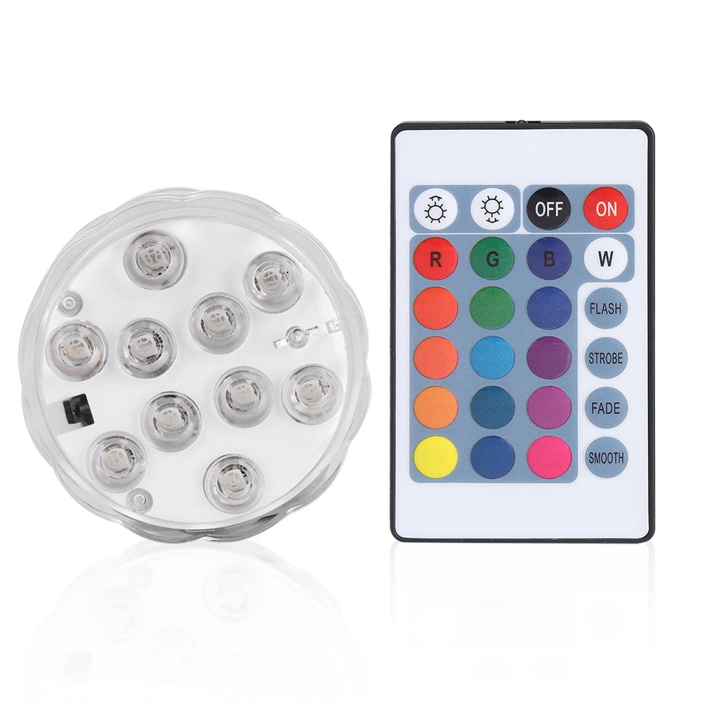 Garosa Aquarium Light, Waterproof Submersible Light, Remote Control IP68 Waterproof Aquarium Color Changing Light Forwardrobe Animals & Pet Supplies > Pet Supplies > Fish Supplies > Aquarium Lighting Garosa   