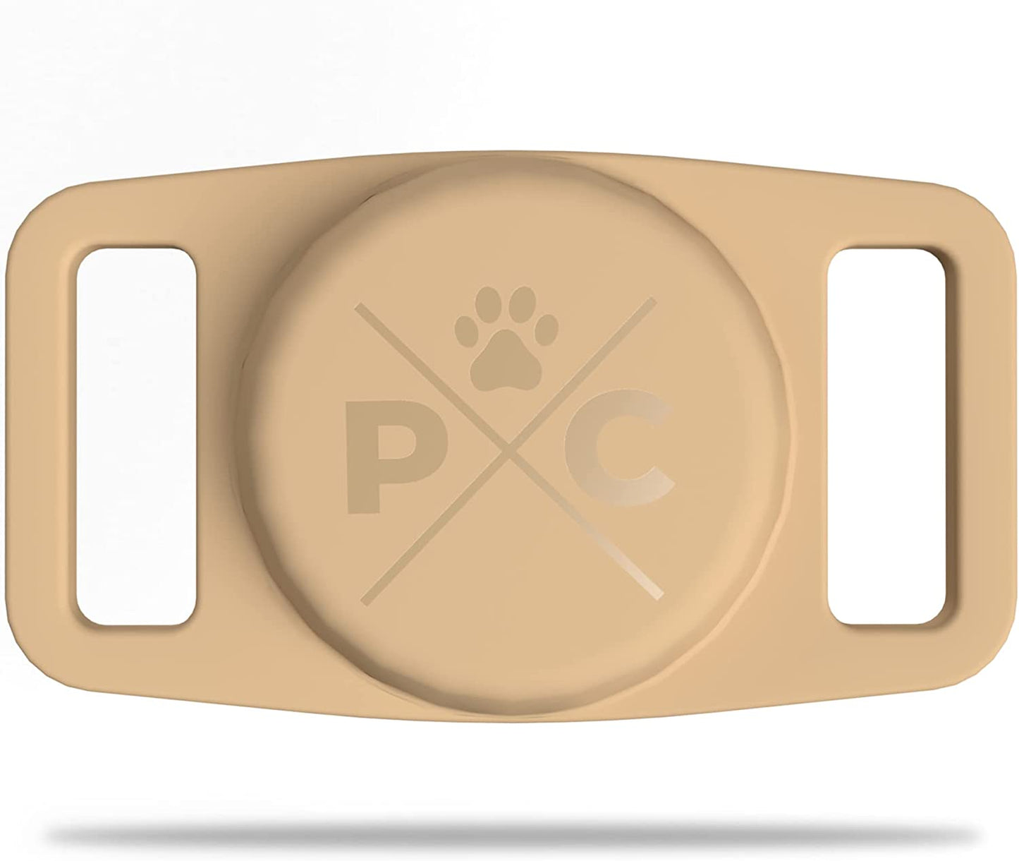 Pup Culture Airtag Dog Collar Holder, Protective Airtag Case for Dog Collar, Airtag Loop for GPS Dog Tracker, Dog Trackers for Apple Iphone, Airtag Pet, Dog Airtag Holder Electronics > GPS Accessories > GPS Cases Pup Culture Tan 1 Pack 