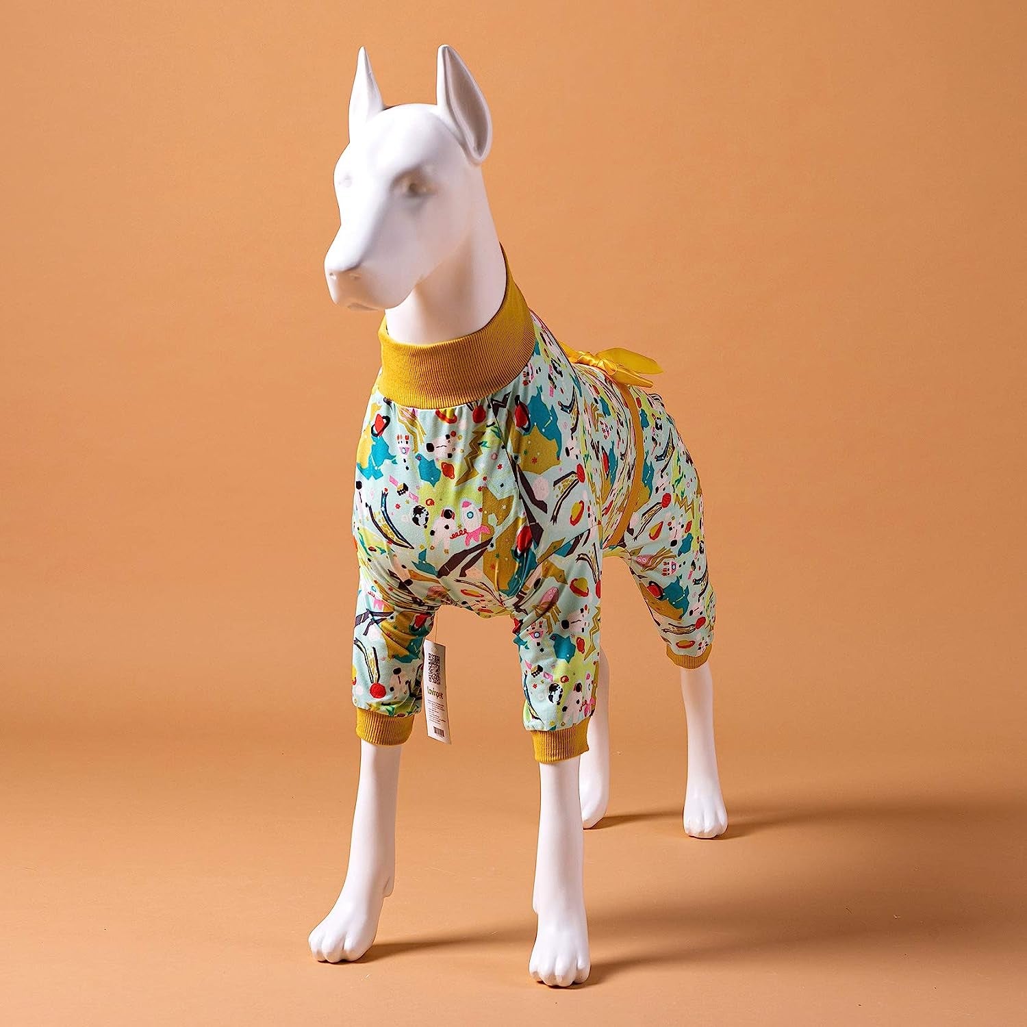 Lovinpet Pet Pajamas for Dogs Large/Distant Outer Space Mint Prints/Post Surgery Shirt/Uv Protection, Pet Anxiety Relief, Wound Care for Large Dog Onesies Animals & Pet Supplies > Pet Supplies > Dog Supplies > Dog Apparel LovinPet   