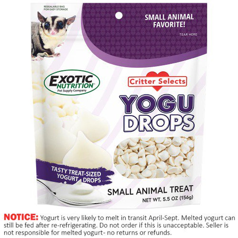 Exotic Nutrition Yogurt Drops 3 Lb. Small Pet Treat Animals & Pet Supplies > Pet Supplies > Small Animal Supplies > Small Animal Treats Exotic Nutrition 5.5 oz  