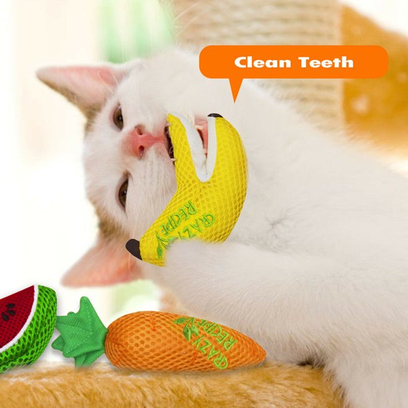 Lepawit 3Pcs Cat Catnip Toys Kitten Toys Cat Chew Toys for Indoor Cats Teeth Cleaning Animals & Pet Supplies > Pet Supplies > Cat Supplies > Cat Toys Lepawit   