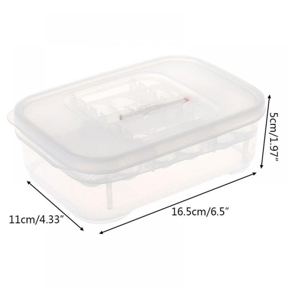 12 Grids Reptiles Eggs Incubator Tray, Amphibians Hatchery Box with Thermometer, Reptile Breeding Box, Incubation Box for Hatching Snake, Lizards, Turtle, Gecko Egg Animals & Pet Supplies > Pet Supplies > Reptile & Amphibian Supplies > Reptile & Amphibian Substrates Angmile   