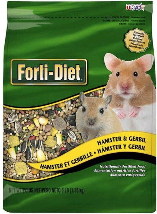 12 Lb (4 X 3 Lb) Kaytee Hamster and Gerbil Food Fortified with Vitamins and Minerals for a Daily Diet Animals & Pet Supplies > Pet Supplies > Small Animal Supplies > Small Animal Food Kaytee 12 lb (4 x 3 lb)  