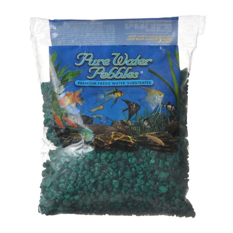 12 Lb (6 X 2 Lb) Pure Water Pebbles Aquarium Gravel Emerald Green Animals & Pet Supplies > Pet Supplies > Fish Supplies > Aquarium Gravel & Substrates Pure Water Pebbles   