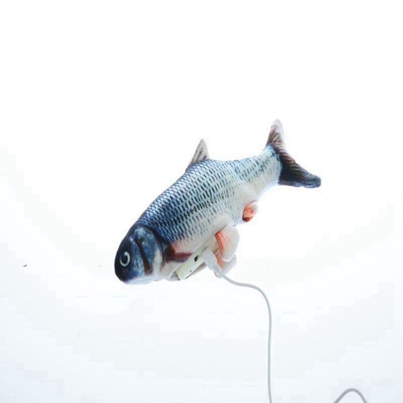 12" USB Charging Simulation Fish Cat Toy Installable Catnip Animals & Pet Supplies > Pet Supplies > Cat Supplies > Cat Toys Maxcozy   