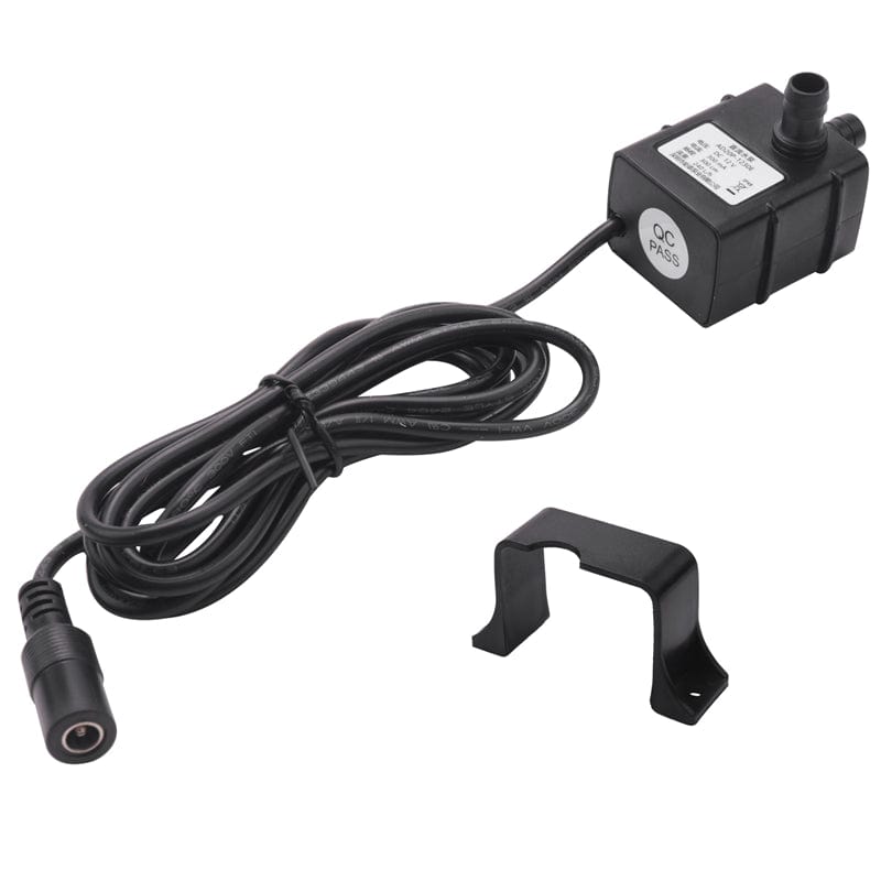 12 Volt Small Mini Submersible Water Pump for DIY Swamp Cooler PC CPU Water Cooling Fountain Water Fall 63 GPH Animals & Pet Supplies > Pet Supplies > Fish Supplies > Aquarium & Pond Tubing Exogio   