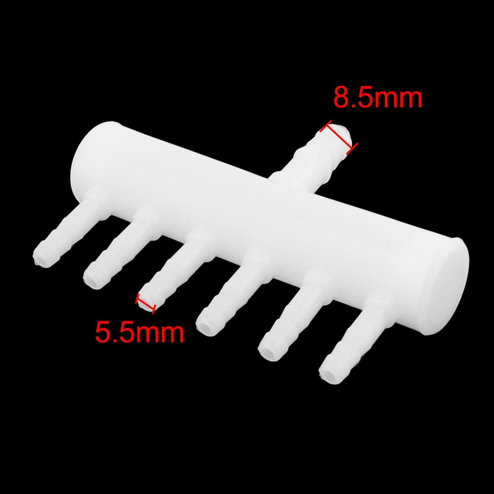 Unique Bargains Aquarium Pond Pump Plastic Manifold Air Divider 6 Outlet Air Line Tubing Animals & Pet Supplies > Pet Supplies > Fish Supplies > Aquarium & Pond Tubing Unique-Bargains   