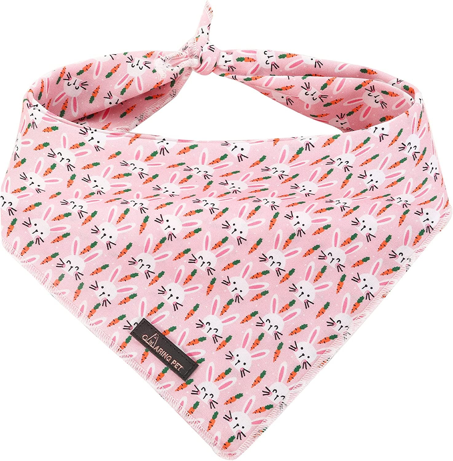 ARING PET St. Patrick'S Day Dog Bandana-Cute Clover Dog Bandana, Cotton Trefoil Dogs Scarf Triangle Bibs for Small to Large Boy Girl Dogs and Cats Animals & Pet Supplies > Pet Supplies > Dog Supplies > Dog Apparel ARING PET Rabbit Carrot Small (Pack of 1) 