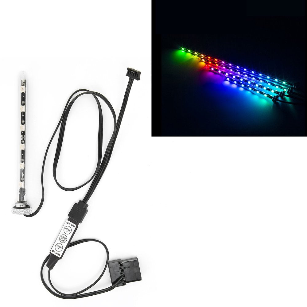 EBTOOLS Glofish Light,Aquarium Light Adjustable Full Color RGB Computer Water Cooling Tank Light LED Tube Lamp Animals & Pet Supplies > Pet Supplies > Fish Supplies > Aquarium Lighting EBTOOLS   