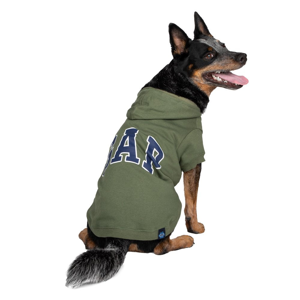 Gap Pet, Dog Clothes, Green Classic Pet Hoodie