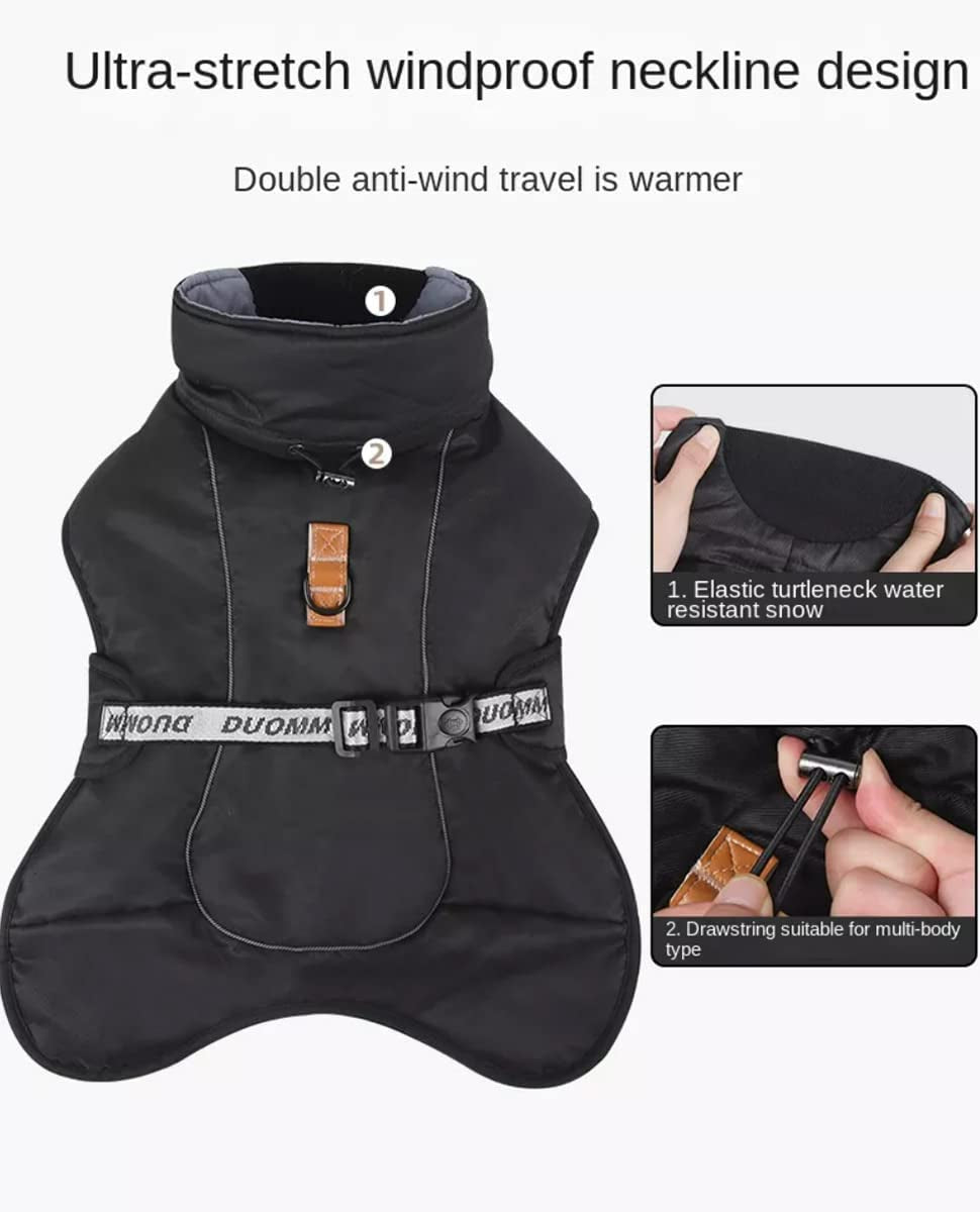 Ciyada Reflective Waterproof Windproof Dog Coat Cold Weather Warm Dog Jacket Reversible Winter Dog Vest for Small Medium Large Dogs,3Xl,Armygreen Animals & Pet Supplies > Pet Supplies > Dog Supplies > Dog Apparel Ciyada   