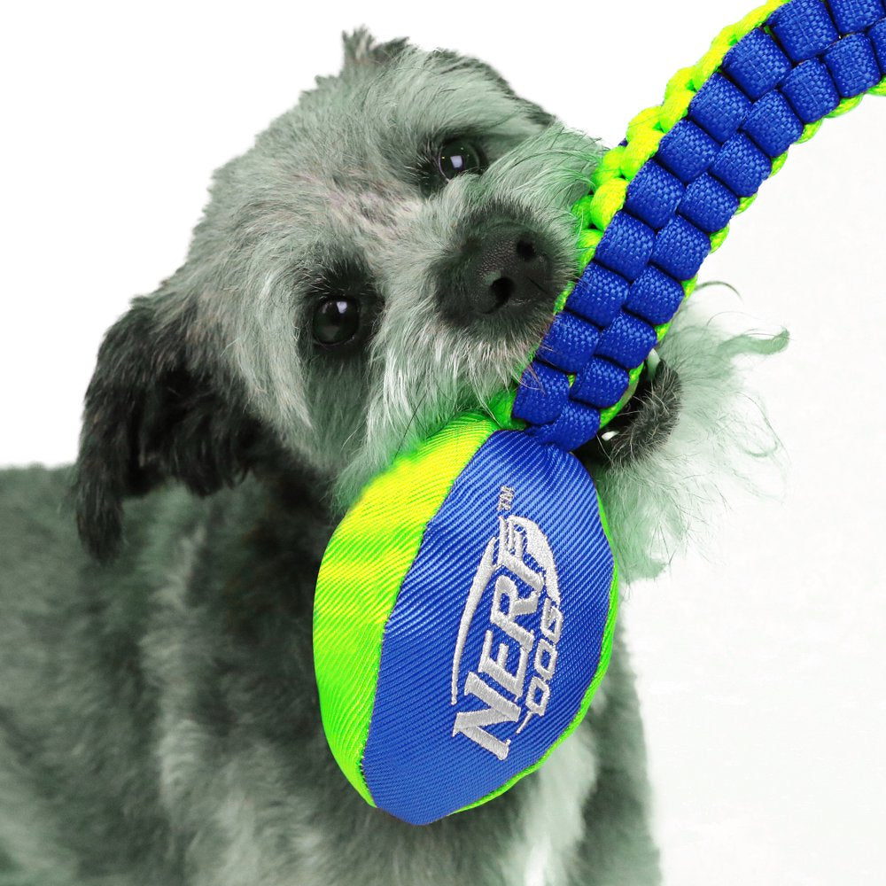 Nerf Dog Vortex Chain Tug Dog Toy with Durable Braided Nylon, 25" Animals & Pet Supplies > Pet Supplies > Dog Supplies > Dog Toys Gramercy Products   