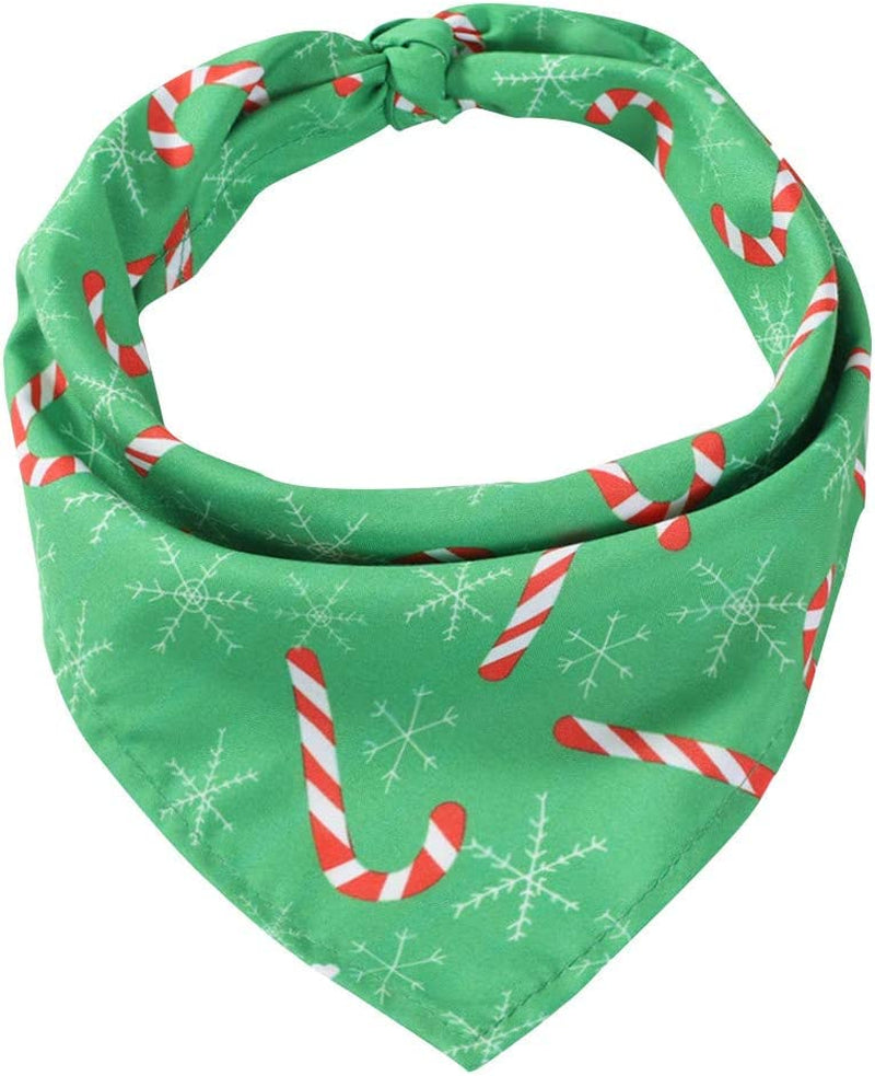 Dog Bandanas Dog Scarf Kerchief Dog Bibs Washable Cat Gift Christmas Scarf Scarf Pet Towel Dog Santa Pet Accessories Adjustable for Small to Large Dogs Cats (Green,Black,Army Green, One Size) Animals & Pet Supplies > Pet Supplies > Dog Supplies > Dog Apparel Generic   