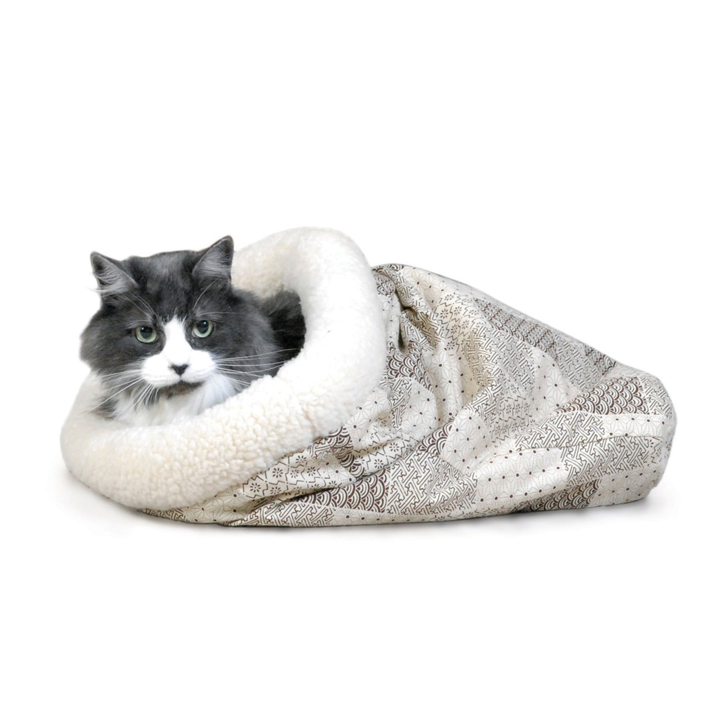 K&H Kitty Crinckle Sack Pet Cat Bed, Teal Animals & Pet Supplies > Pet Supplies > Cat Supplies > Cat Beds K&H Pet Products Tan  