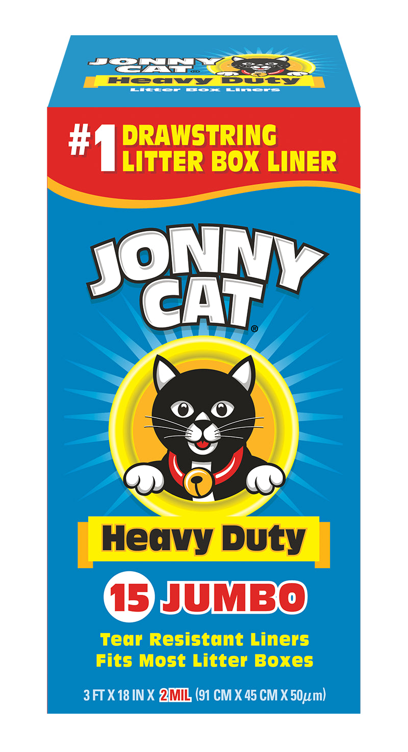 Jonny Cat Heavy Duty Drawstring Cat Litter Box Liners Animals & Pet Supplies > Pet Supplies > Cat Supplies > Cat Litter Box Liners Oil Dri Corporation of America   