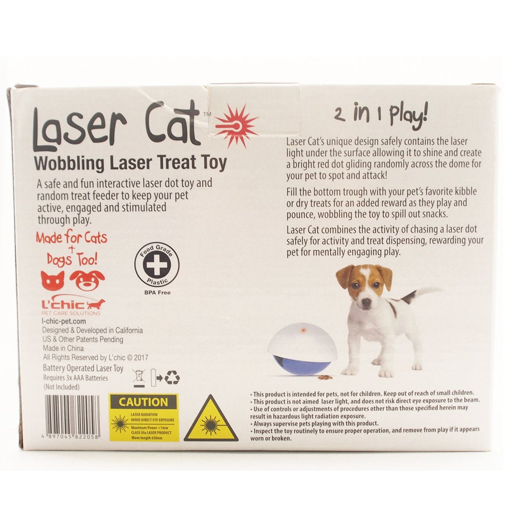 Laser Cat, Wobbling Laser Treat Toy for Cats Animals & Pet Supplies > Pet Supplies > Cat Supplies > Cat Toys L'chic   