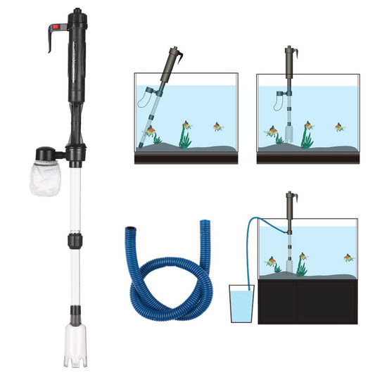 Arealer Electric Aquarium Water Changer Fish Tank Cleaner Sand Vacuum Gravel Cleaning Tools Aquarium Supplies Animals & Pet Supplies > Pet Supplies > Fish Supplies > Aquarium Cleaning Supplies Arealer   