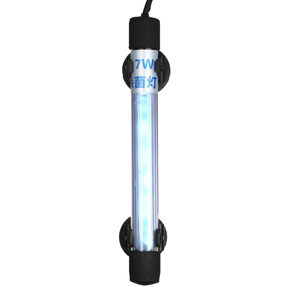 13W UV Light Sterilization Lamp Submersible Ultraviolet Sterilizer Water Disinfection for Aquarium Fish Tank Pond AC110-120V Animals & Pet Supplies > Pet Supplies > Fish Supplies > Aquarium Lighting Anself 7W&US Plug  