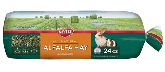 144 Oz (6 X 24 Oz) Kaytee All Natural Alfalfa Hay for Rabbits, Guinea Pigs and Small Animals Animals & Pet Supplies > Pet Supplies > Small Animal Supplies > Small Animal Food Kaytee   