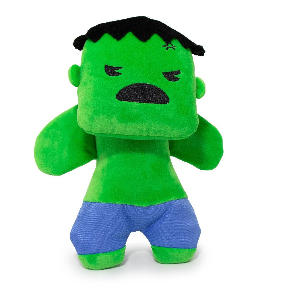 Marvel Dog Toy Squeaky Plush - Kawaii Hulk Standing Pose