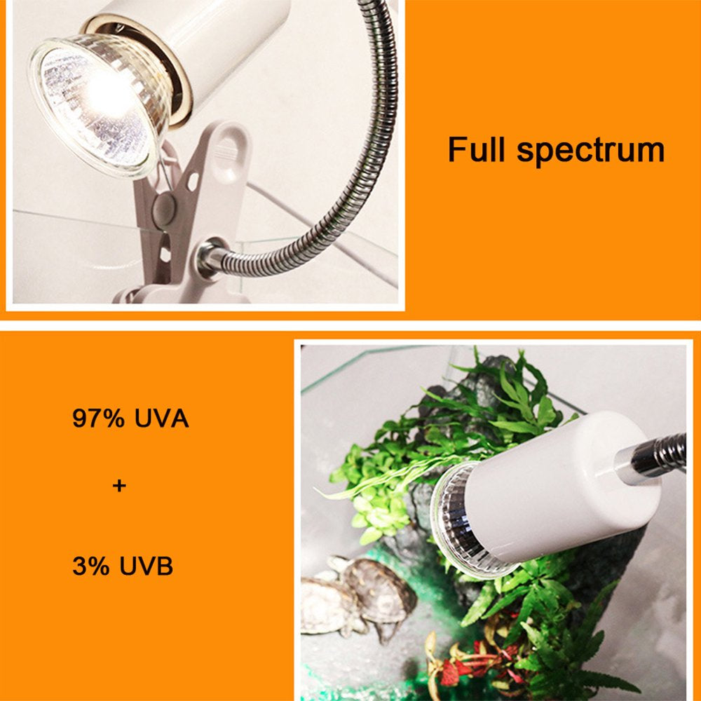 KOJOOIN UVB 3.0 Reptile Lamp Bulb Turtle Basking UV Light Bulbs Heating Lamp Amphibians Lizards Temperature Controller,25W Animals & Pet Supplies > Pet Supplies > Reptile & Amphibian Supplies > Reptile & Amphibian Habitat Heating & Lighting KOJOOIN   