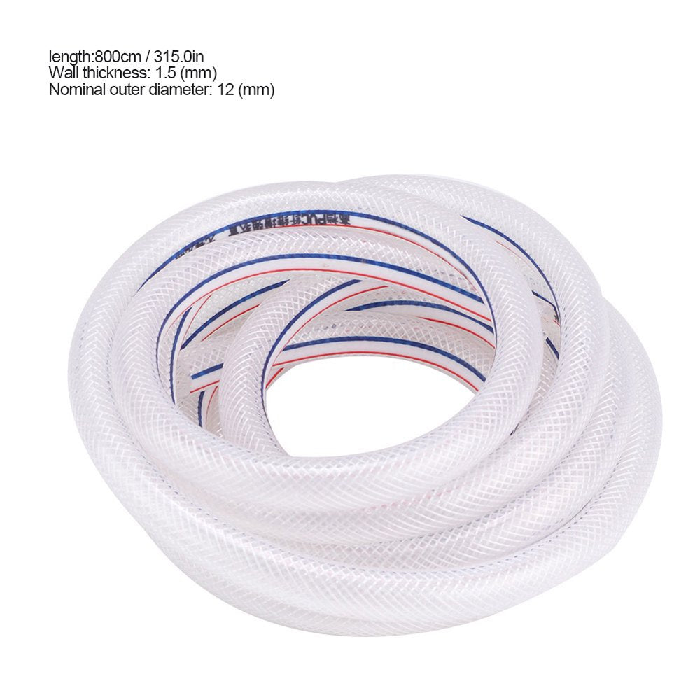 Flexible Hose, PVC Hose, Flexible Tube, PVC Irrigation Hose, 8/12Mm for Industrial and Agricultural Gardening Supplies Irrigation Accessories Garden Irrigation Animals & Pet Supplies > Pet Supplies > Fish Supplies > Aquarium & Pond Tubing YOUTHINK   