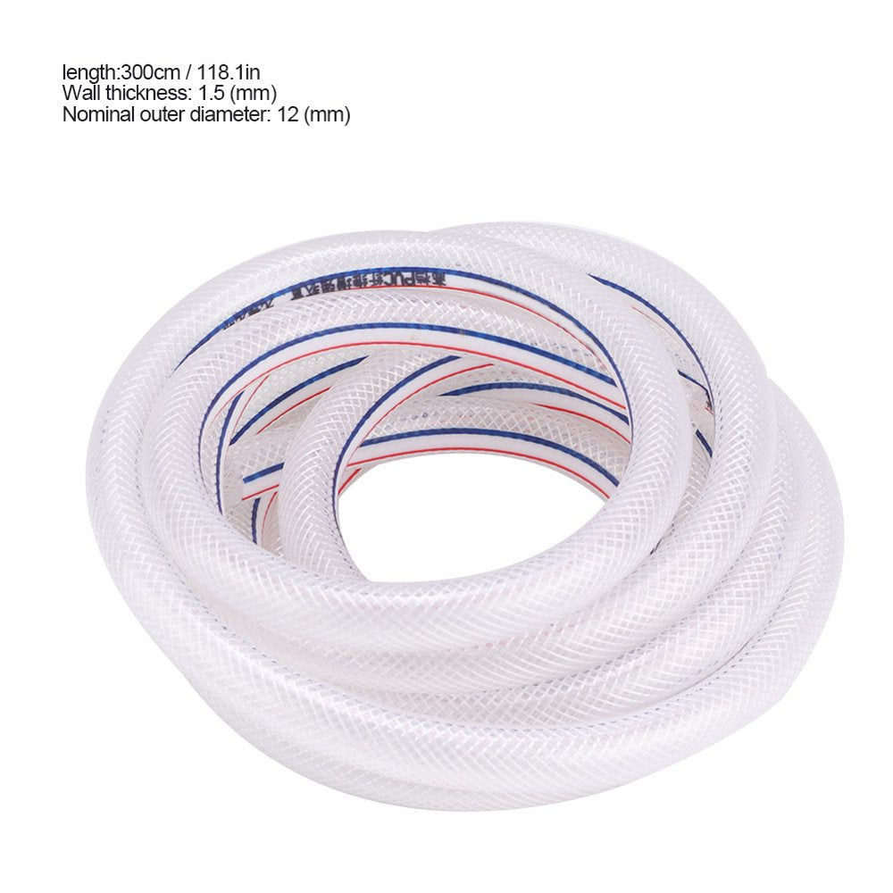 Flexible Tube, PVC Hose, Clear Hose PVC Transparent Hose/Water Pipe for Garden Irrigation Industrial and Agricultural Animals & Pet Supplies > Pet Supplies > Fish Supplies > Aquarium & Pond Tubing YOUTHINK   