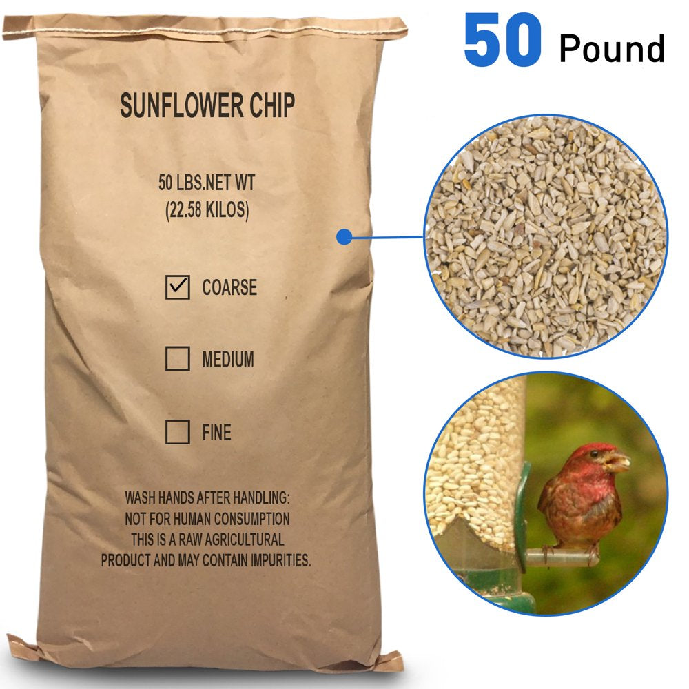 Sunflower Kernels – Sun Flower Chips Wild Bird Food – 50 Lb Animals & Pet Supplies > Pet Supplies > Bird Supplies > Bird Food EasyGoProducts   