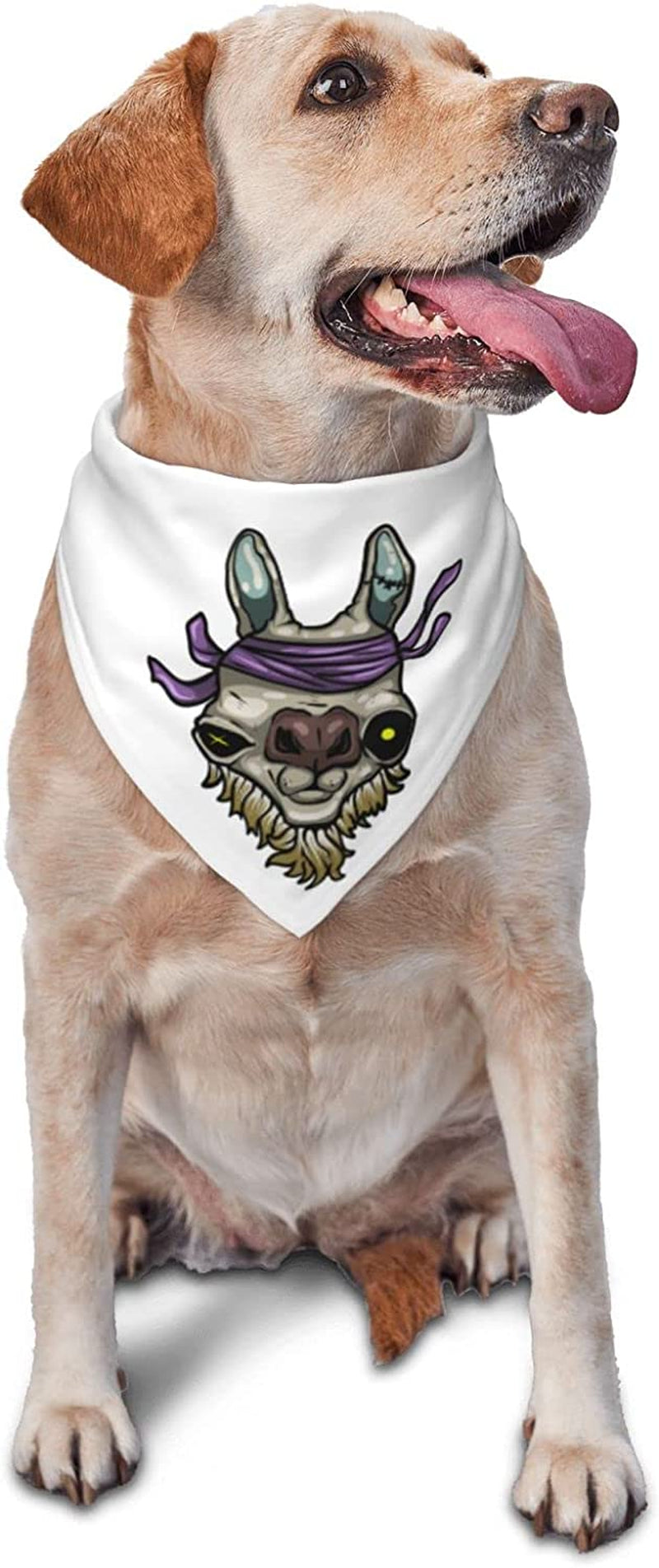 Bandage Monster Pet Dog and Cat Decorative Triangle Scarf,Dog Bandana,Breathable and Stain Resistant. Animals & Pet Supplies > Pet Supplies > Dog Supplies > Dog Apparel ZALTAS   