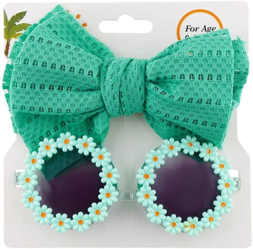 Cat Dog Sunglasses Fashion Flower Sunglasses with Bow Headband Summer Beach Dog Sunglasses Cute Dog Cat Cosplay Party Costume Photo Props(Purple) Animals & Pet Supplies > Pet Supplies > Dog Supplies > Dog Apparel generic green  