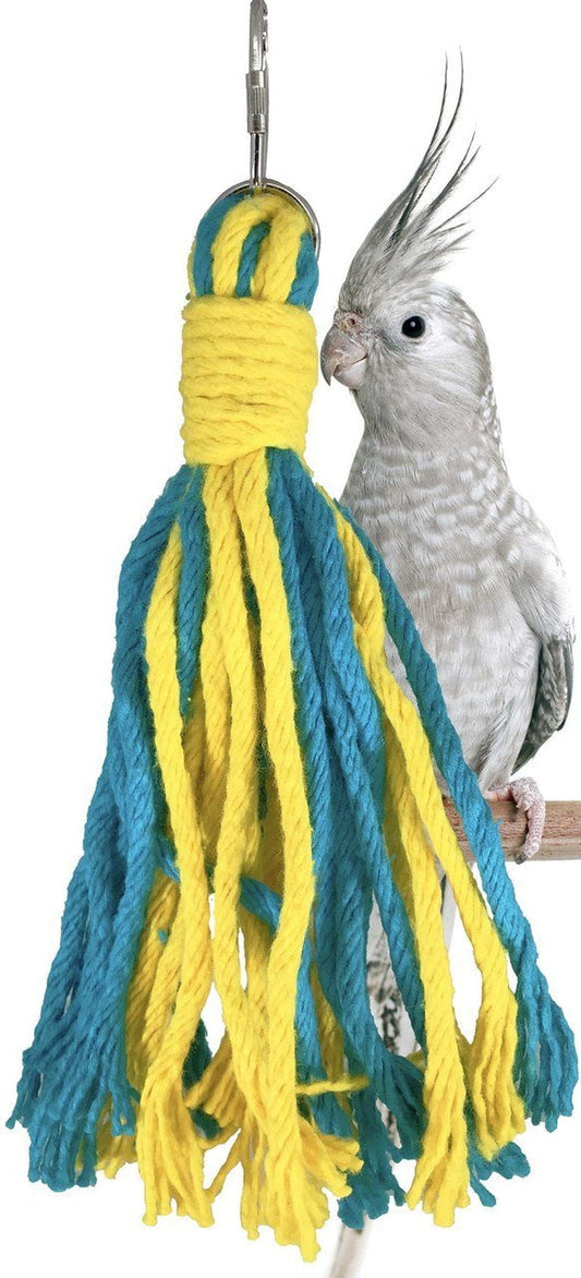 1575 Small Rainbow Rope Bird Toy Animals & Pet Supplies > Pet Supplies > Bird Supplies > Bird Toys Bonka Bird Toys   