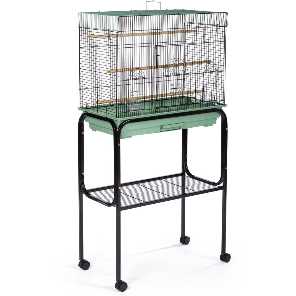 Prevue Pet Products White Bird Cage Stand for 26" X 14" Base Flight Cages Animals & Pet Supplies > Pet Supplies > Bird Supplies > Bird Cages & Stands Prevue Hendryx   