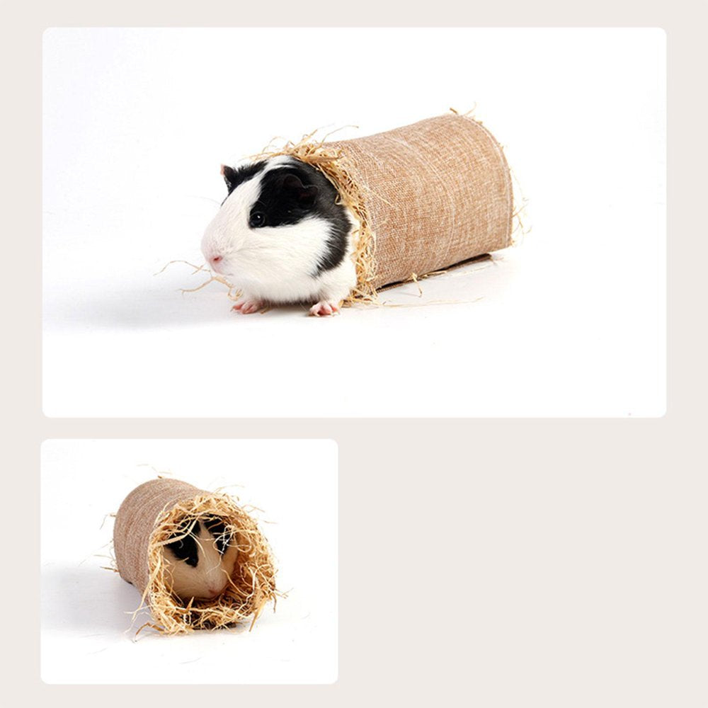 Rabbit Hamster Tunnel,Rabbit Hideaway Toy Guinea Tunnels Tubes,Animal Hideouts Hamster Accessories,Small Toy Hedgehog Cage Area,Habitats Rat Cage Tent