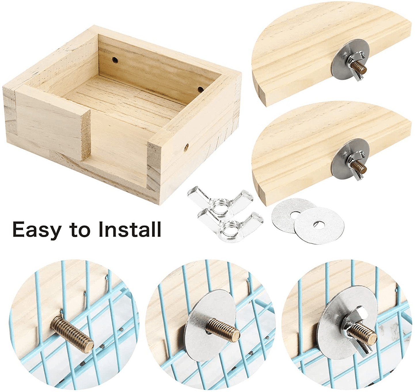 15Pcs Pet Toys Squirrel Gerbil Chinchilla and Dwarf Hamster Bird Hanging Toys, 3 Wooden Pedal Platforms, Straw Nest, Hammock,10 Apple Sticks Chew Toys,Cage Accessories for Small Animal Habitat Animals & Pet Supplies > Pet Supplies > Small Animal Supplies > Small Animal Habitat Accessories lenpestia   