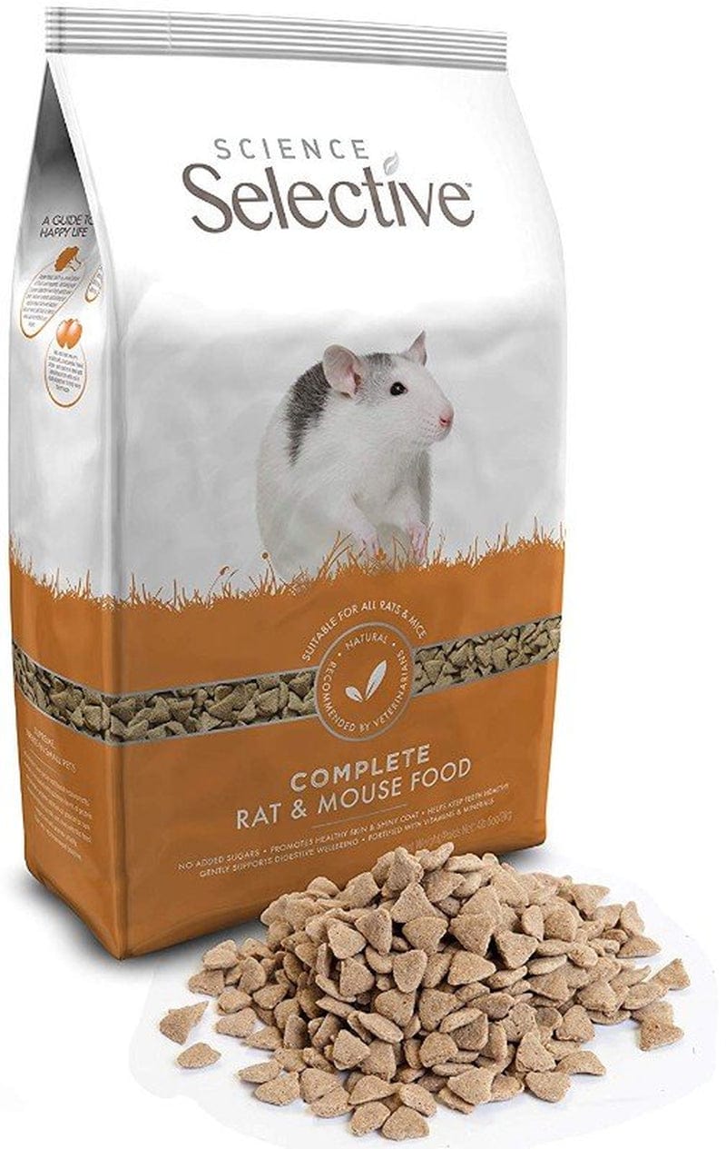 16 Lb (4 X 4 Lb) Supreme Pet Foods Science Selective Complete Rat and Mouse Food Animals & Pet Supplies > Pet Supplies > Small Animal Supplies > Small Animal Food Supreme   