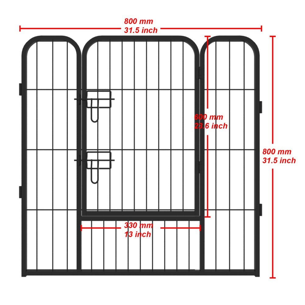 16-Panels High Quality Wholesale Cheap Best Large Indoor Metal Puppy Dog Run Fence / Iron Pet Dog Playpen Animals & Pet Supplies > Pet Supplies > Dog Supplies > Dog Kennels & Runs Livesture   